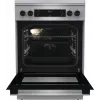 Gorenje GKS6C71XF Brīvi stāvoša plīts ar cepeškrāsni Sudraba