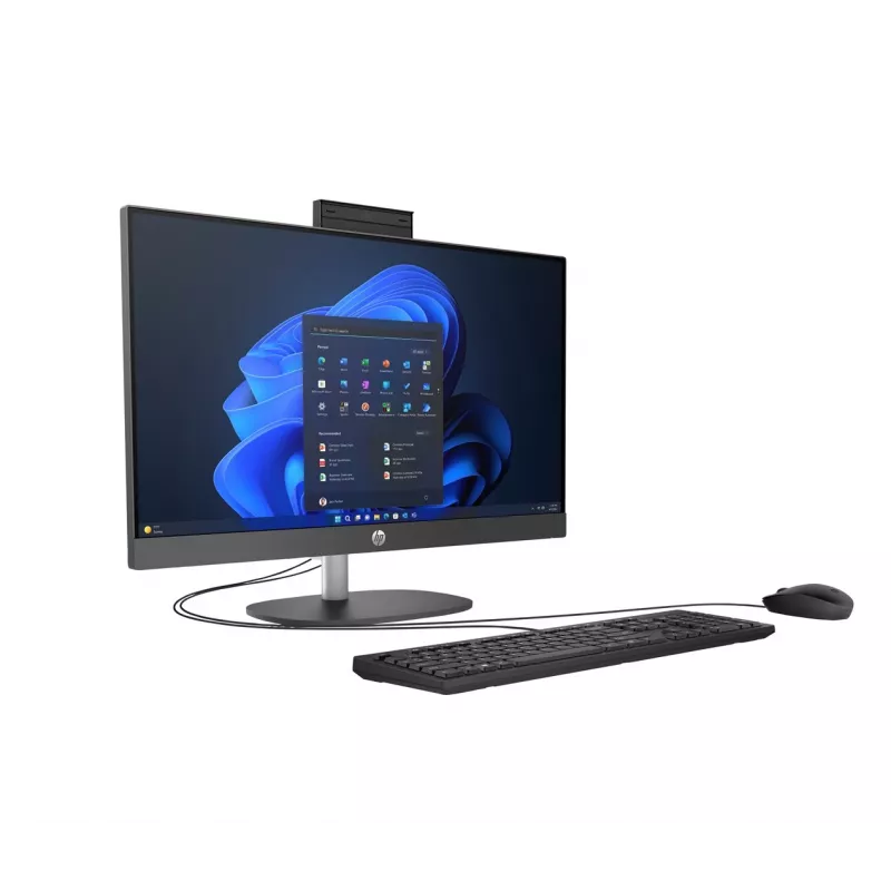 All-in-One PC HP ProOne 240 G10 23,8 collu FHD IPS, AMD Ryzen 7 5825U, 16 GB DDR5 5600, 512 GB SSD, IR 5 MP tīmekļa kamera, Windows 11 Pro