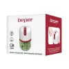 Beper P102ROB050 ar USB uzlādējams pārtikas smalcinātājs, 0,25 L, 30 W, balts/sarkans