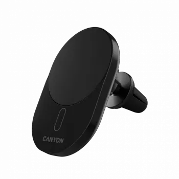 Bezvadu auto lādētājs CANYON OnGrip 105 15W Qi2 Melns