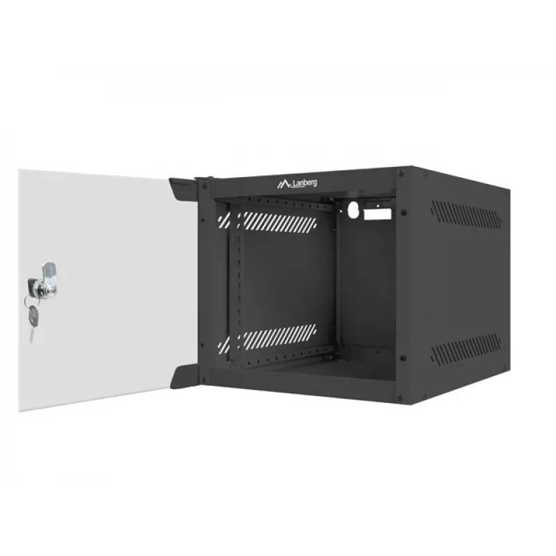 LANBERG 10 sienas montāžas sadales skapis 4U (280x310, melns)