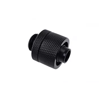 Alphacool Eiszapfen 17234 taisnais savienotājs (vīrišķais) 16/10 mm cietajai caurulei, matēti melns