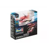 Helikopters RC Revell TOXI ar elektromotoru, LiPo 75 mAh, 15 g, balts/sarkans/melns