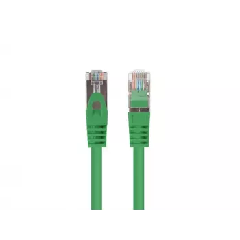 Lanberg PCF6-20CC-0050-G Cat6 FTP tīkla kabelis, 0,5 m, zaļš, 10 gab.