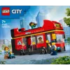 LEGO City Sarkanā divstāvu apskates autobusa rotaļlieta 60407