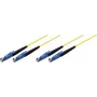 Tecline 39980000 optiskais kabelis 0,5 m 2x E-2000 OS2 dzeltens