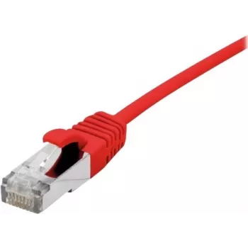 Dexlan 858730 CAT6a S/FTP Ethernet vads 1 m, sarkans