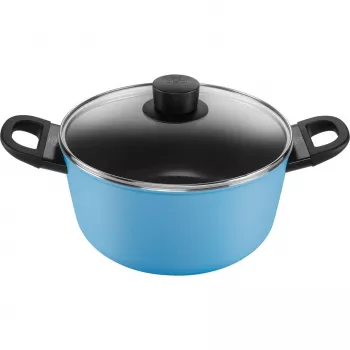 Cepamā panna Ballarini Caprera 2H 24 cm, nepiedegoša, zila