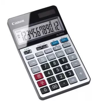 Canon HS-20TSC kalkulators galda finanšu Melns, Sudrabs