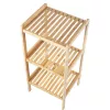 GreenBlue Bamboo vannas istabas skapis, 370x330x780mm, 3 plaukti, GB321