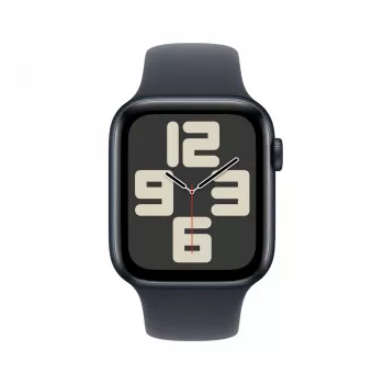 Apple Watch SE GPS 44 mm Starlight Alumīnija Korpuss ar Starlight Sport Siksniņu - M/L