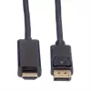 DisplayPort kabelis ROLINE 11.04.5785 1 m vīriešu/vīriešu