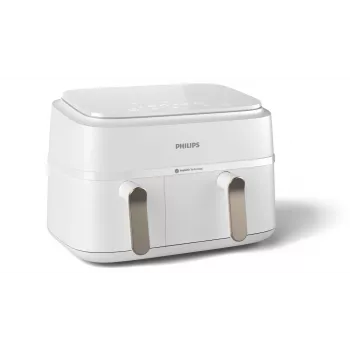 Philips 3000 sērijas NA353/10 dubultā gaisa fritētāja 9 L 2750 W Sudrabs, Balts