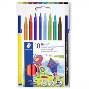 Pastāvīgais marķieris ar lodveida galu Staedtler 326 C10 Jauktas krāsas 10 gab.