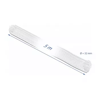 Pītā uzmava DeLOCK 20818 5m x 32mm Balta