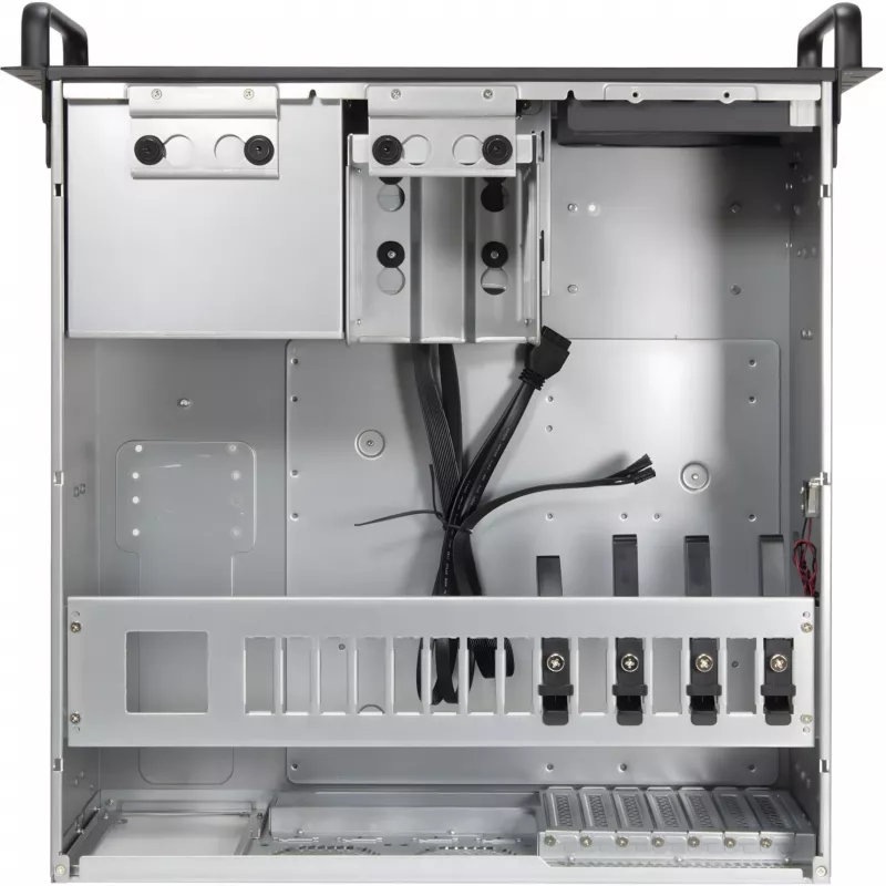 Rack servera korpuss INTER-TECH 4U-47045 19 inch 4U, modelis 88887418