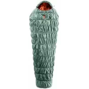 Gulammaiss DEUTER Exosphere +4° EL sage-paprika, viegls un kompakts, kreisais rāvējslēdzējs, sieviešu piegriezums