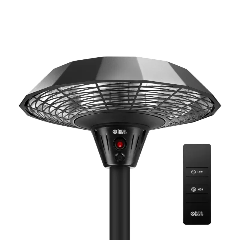 Āra stāvošais infrasarkanais sildītājs TARGUS TB2068S-01, 2000 W, 3 jaudas līmeņi, IP45, līdz 20 m²