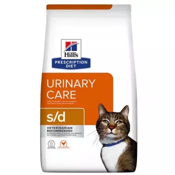HILL'S PRESCRIPTION DIET Feline Urinary Care s/d Sausā barība kaķiem ar vistu 3 kg
