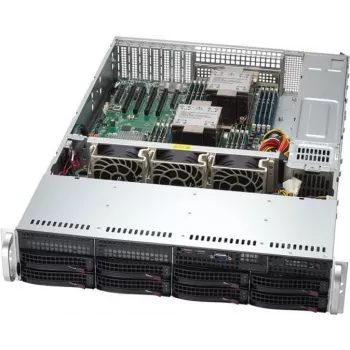 Supermicro SYS-621P-TRT Server-Barebone Intel C741 LGA 4677 (Socket E) Rack (2U) Sudrabs