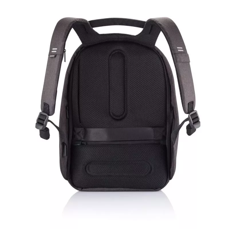 Mugursoma XDDESIGN P705.291 Antracīta — 18 L, nodalījumi klēpjdatoram un planšetei, fiksējams galvenais rāvējslēdzējs