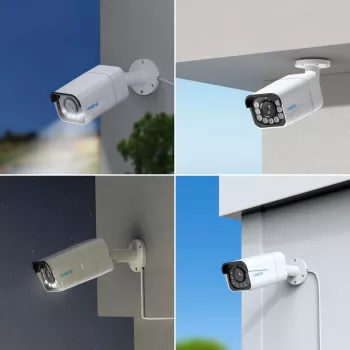 IP drošības kamera Reolink P430 4K (8 MP, 3840×2160, 25 fps, 5x optiskais tālummaiņa, PoE, IP67, MicroSD līdz 256 GB)