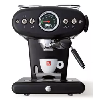 Kafijas automāts illy X1 Anniversary maltai kafijai un E.S.E. kapsulām (melns)