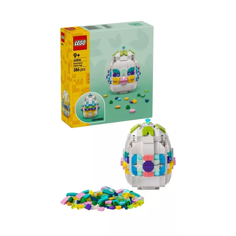 LEGO Blocks 40816 Dekoratīvā Lieldienu ola