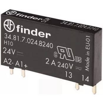 Solid-State-PCB relejs sērija 34 34.81.7.024.8240, slodzes strāva 2 A, komutācijas spriegums 230 V (348170248240)