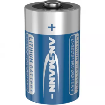 Baterija ANSMANN ER14250 Litija-tionilhlorīds 3,6V 1/2AA