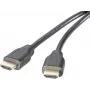 SpeaKa Professional HDMI savienojuma kabelis 1,50 m Audio Return Channel, zeltīti kontaktdakšu kontakti melns [1x HDMI spraudnis - 1x HDMI spraudnis] (SP-9001756)