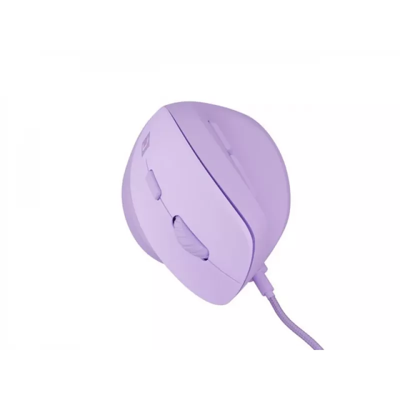 NATEC Crake 2 Pro pele - vertikāla, vadu, USB, optiska, 12800 DPI, violeta
