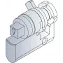 Schroff cilindrs 8MM Square Bit (27230063)