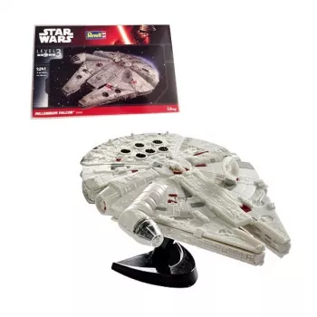 Revell 03600 Star Wars Millennium Falcon (Han Solo) 1:241 Plastmasas Modeļa Komplekts Nesalikts/Nekrāsots Bez Līmes, Krāsas un Otiņas