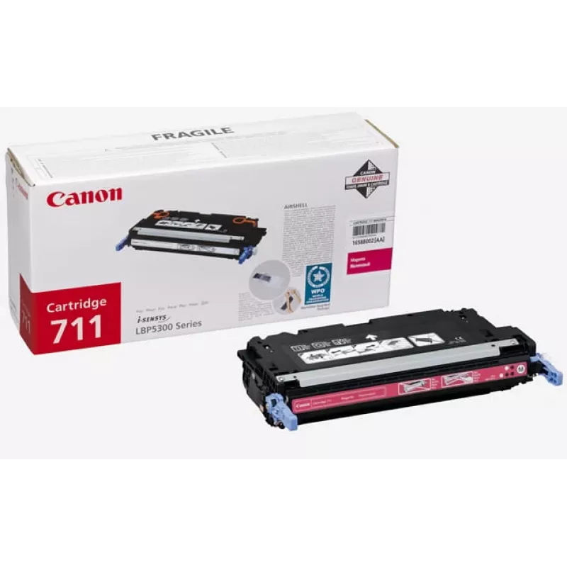 Canon 711 tonera kasetne (1658B002), purpursarkana, 6000 lpp.
