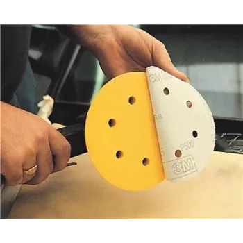 Slīpēšanas diski Abrasive Hookit 3M 255P P400 150 mm, iepakojumā 100 gab.