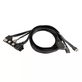 SILVERSTONE SST-G11313530-RT — priekšējā paneļa USB Type-C (USB 3.1 Gen 2) komplekts