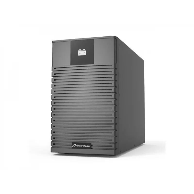 PowerWalker BP I72T-12x9Ah – UPS akumulatoru skapis, tornis, melns, 12 sloti, 9Ah