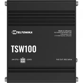 Teltonika TSW100 Industriāls Nepārvaldāms PoE Slēdzis