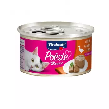 Slapjā barība kaķiem Vitakraft Poésie Mousse Pīle 85 g