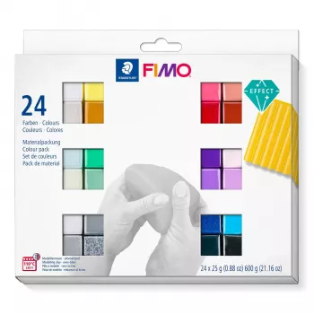 Modelēšanas māls Staedtler FIMO 8013 C 600 g 24 gab.