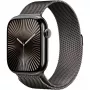Apple Watch Series 10 GPS + Cellular 46mm Slate Titanium Korpus ar Slate Milanese Siksniņu - M/L (MWYW3QF/A)