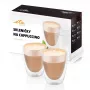 ETA Cappuccino glāzes Eta 240 ml caurspīdīgs borosilikāta stikls