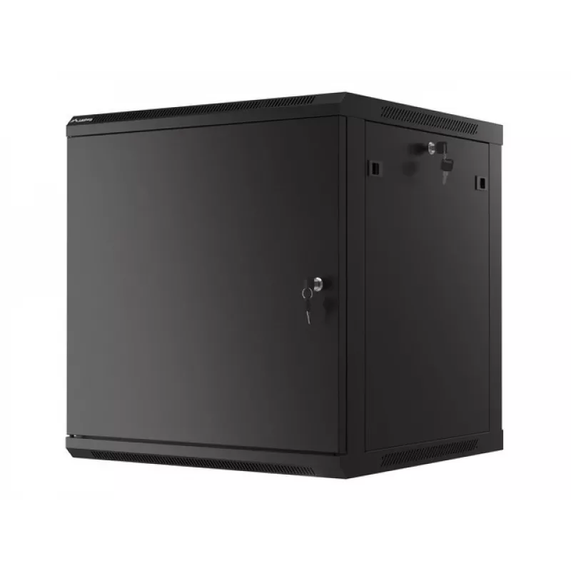 Sienas stiprinājuma skapis Lanberg WF01-6612-00B 12U Melns