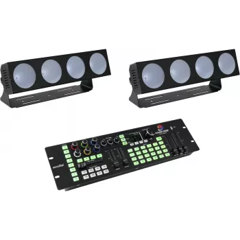LED gaismu komplekta kontrolieris EUROLITE CBB-4 DMX, RGB, kontrolieris RGB LED gaismekļiem