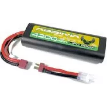 Absima modelēšanas akumulators LiPo 7.4 V 4500 mAh 25 C Hardcase T-Plug (4130015)