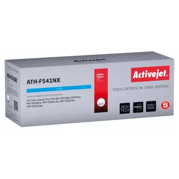 Activejet ATH-F541NX tonera kasetne (aizstāj HP 203X HP203X CF541X CRG 054H CRG054H; Supreme; 2500 lpp; ciāna)