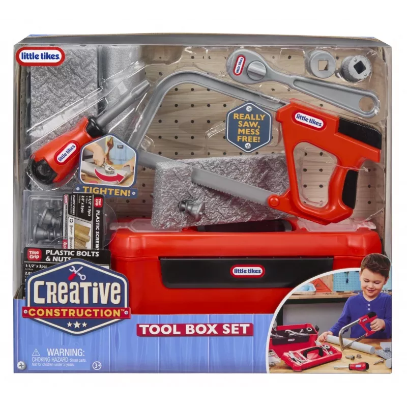 Little Tikes Creative Construction rotaļlietu instrumentu komplekts