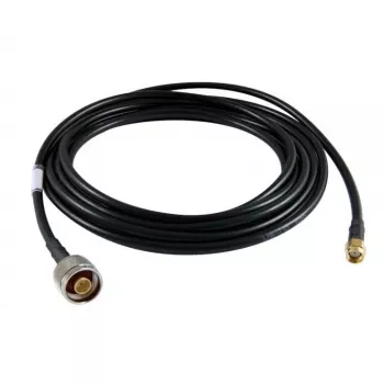 Koaksiālais kabelis ALLNET ANT-CAB-LMR195-SMAM-NM-1000 10 m SMA vīrišķais N-tipa vīrišķais