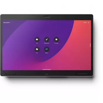 Video konferences ierīce Cisco Webex Board Pro 55 G2 — 55 collu interaktīvais displejs, sertificēts Microsoft Teams Rooms